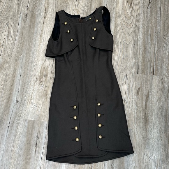 Stunning Vintage Fendi Dress, Olive Green - Picture 2 of 9